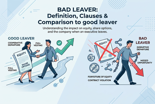 Bad Leaver: Definition, Clauses & Comparison to good leaver