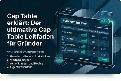 Cap Table Bedeutung: Was ist eine Kapitaltabelle?