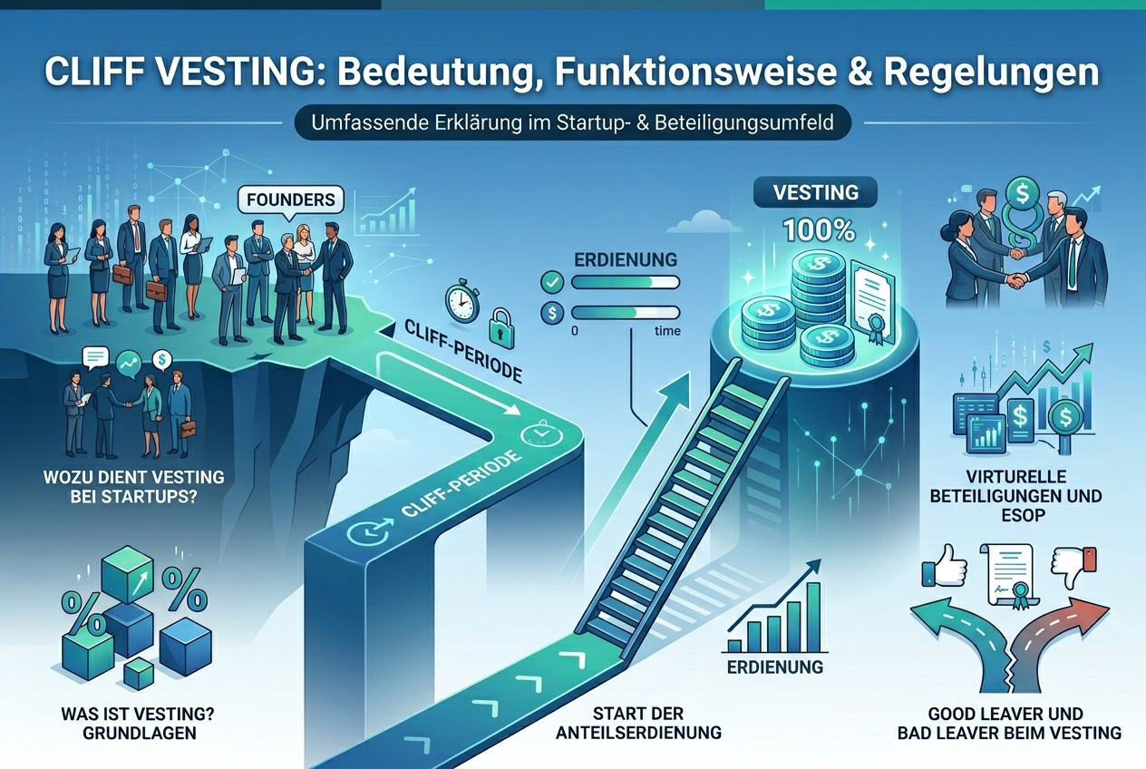 Vesting Rags Cliff Vesting: Bedeutung, Funktionsweise & Regelungen
