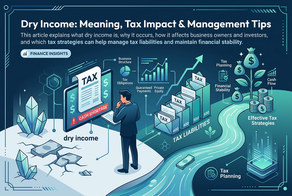 Dry Income: Meaning, Tax Impact & Management Tips