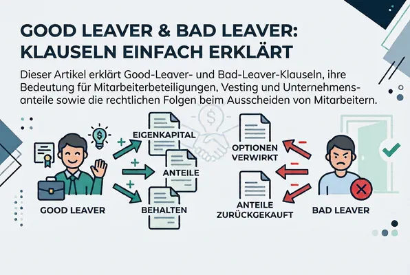 Good Leaver: Klauseln einfach erklärt