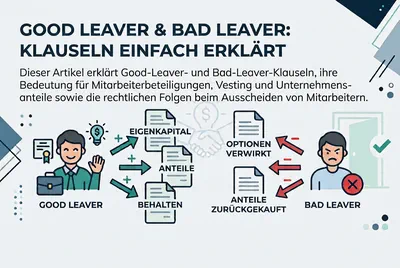 Good Leaver: Klauseln einfach erklärt