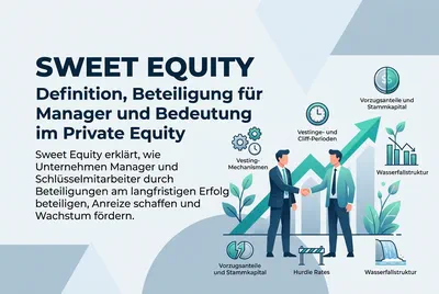 Sweet Equity: Definition, Beteiligung für Manager und Bedeutung im Private Equity