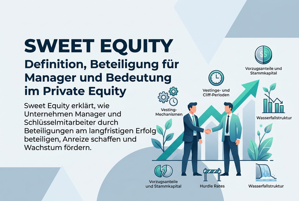 Sweet Equity: Definition, Beteiligung für Manager und Bedeutung im Private Equity