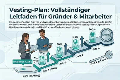 Vesting Schedule erklärt: Cliff, Equity & Startup-Tipps