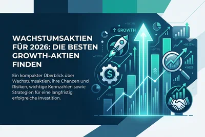 Wachstumsaktien für 2026: Die besten Growth-Aktien finden