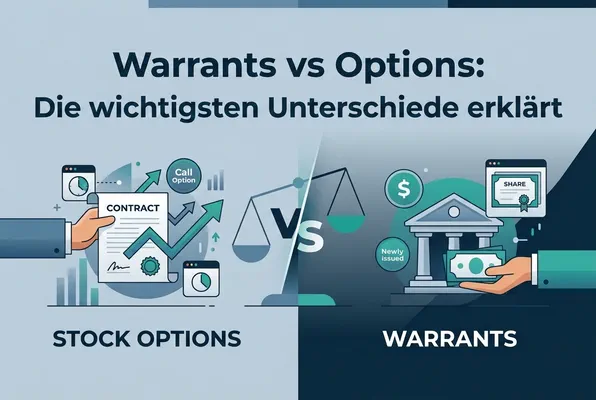 Warrants vs. Stock Options: Der große Vergleich von Warrants und Optionen im Aktienkontext